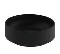 Kludi Resa R lavabo avec bouchon 40x40 cm ronde à poser noir 58CW1039