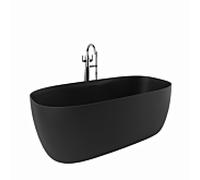 Kludi RESA S 53BF0339 Soft Edge , 170 x 80 x 56 cm, bonde incluse, noir mat