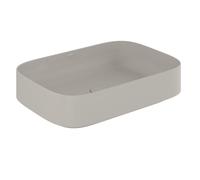 Kludi Resa S lavabo avec bouchon 60x40 cm rectangulaire à poser marron/beige 58CW40O2