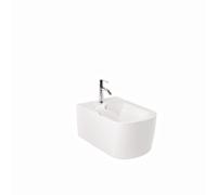 Bidet suspendu Kludi RESA S 27BIW0143 52 cm, fixations invisibles, blanc brillant