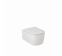 Abattant WC Kludi Resa s 27WCSET53 fixations invisibles, blanc mat