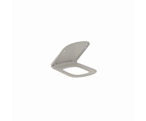Kludi RESA S WC siège 27WCSO2 Urea-Soft-Close, avec fonction de déverrouillage rapide Matt Light Dove