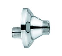 Kludi Raccord S 7589505-00 avec obturateur et rosace, G 2000 / 2x3 / 4 ", chromé