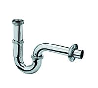 KLUDI Siphon tubulaire G 1 1/4, modèle standard, chrome, 1025005-00