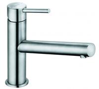 Kludi Steel mitigeur de cuisine sur pied acier inoxydable 44850F860