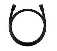Kludi SUPRAFLEX flexible de douche 6107139-00 DN 15, 1250 mm x G 1/2 x G 1/2, noir mat