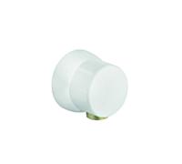 Kludi tuyau Sirena blanc , sécurité intrinsèque, avec bague de compensation murale