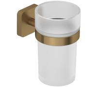 Kludi Vela S gobelet pour brosses à dents marron 25975N1