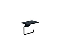 Kludi VELA S porte-papier toilette 2597139 avec étagère noir mat