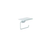 Kludi VELA S porte-papier toilette 2597153 avec étagère blanc mat