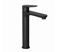 Kludi X1 240 mitigeur lavabo 322983975 sans garniture de vidange , noir mat