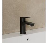 Kludi X1 75 mitigeur lavabo 322903975 sans garniture de vidange , noir mat