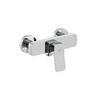KLUDI - X3 Robinet de douche pour 1 consommateur, montage mural en saillie avec raccords en S, mitigeur de douche monocommande avec cartouche en céramique de qualité supérieure, mitigeur douche en