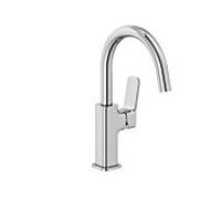 KLUDI-X3 mitigeur lavabo 420270581 avec garniture de vidage , chromé