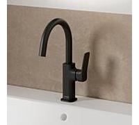 KLUDI-X3 mitigeur lavabo 420273981 avec garniture de vidage , noir mat