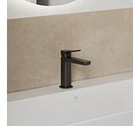 KLUDI-X3 mitigeur lavabo 422883981 avec push-open garniture de vidange , noir mat