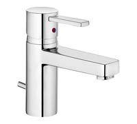 Kludi - Mitigeur de lavabo ZENTA 382600575, chromé, bec 75 mm, vidage métal, XL