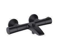 Kludi Zenta SL mitigeur bain-douche murale avec thermostat noir 351013938