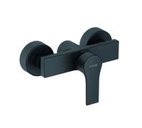 KLUDI ZENTA SL Mitigeur monocommandé pour douche, montage mural, 488703965, Couleur: noir mat