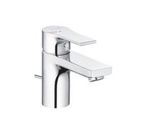 KLUDI ZENTA SL Mitigeur monocommandé pour lavabo, hauteur de bec 75mm, EcoPlus, 482630565, Couleur: chrome