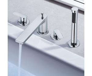 Kludi ZENTA SL Robinetterie sur gorge de baignoire, Mélangeur, 484240565,