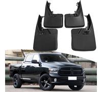 KLUFO 4 Pièces Voiture Bavettes pour Dodge Ram 1500/2500/3500(Without Wheel Eyebrow) 2010-2015 2016 2017 2018, Avant ArrièRe Splash Garde Boue Carrosserie Protection Accessoire