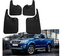 KLUFO 4 Pièces Voiture Bavettes pour Toyota Hilux Vigo 09(2WD) 2006-2011 2012 2013 2014, Avant ArrièRe Splash Garde Boue Carrosserie Protection Accessoire
