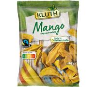 Kluth Mango lamelles de mangue séchées et non sulfurées 90g