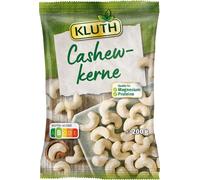 Kluth Noix de cajou Premium Snack doux riche en protéines 200g
