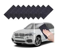 KLVGTIFS 8 Pièces Nano Sparkle Cloth, Multifonction Nano Magic Cloth, Efface Rayures Chiffon Voiture, Tissu Réparation de Rayures Légeres, Réparation Surface Réparation Propre Outil