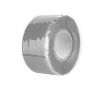 KLVN 1.5M Waterproof Silicone Performance Self-Adhesive Repair Tape Strong Black Rubber Silicone Bonding Tape Self Fusing Wire Tape (Color : Gray, Size : 25mm)