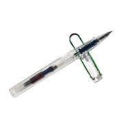 KLVN 1 stylo plume à gros clip pour correction de posture - Stylo à encre pour étudiant, école, bureau, papeterie (pointe à capuchon de 0,38 mm)