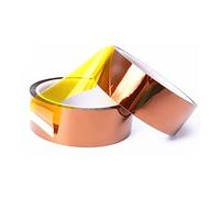 KLVN 1pcs 0.03mm Thickness Kapton Tape High Temperature Adhesive Tape Heat Resistant Polyimide Tape for Board Protection (Color : 33M, Size : 5mm)