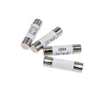 KLVN 5pcs 10 * 38 Fusible en céramique FASSE 10X38mm Fuse 50 0V 0.5A 1A 2A 4A 5A 6A 8A 10A 16A 20A 32A RO15 RT18 RT14 (Size : 8A)