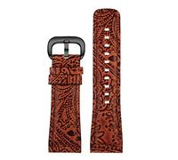KLVN Bracelet de montre en cuir vintage pour Seven On Friday M1 Sf-M2/02 SF-M3/01 Q1 Q2 Q3 P3 28 mm, 28mm, Agate