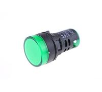 KLVN Indicateur AD16-22DS 220V LED voyants de Lampe de signalisation (Color : Green)