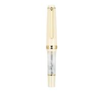 KLVN Mini stylo plume court en acrylique pour la calligraphie, l'écriture, fournitures scolaires (07, courbé (1 mm)