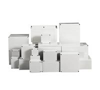 KLVN Nouveau matériau Boîte de jonction étanche IP67 Boîtier en plastique Ip67 Boîtier de bouton d'alimentation pour moniteur électronique extérieur (couleur : 120 x 120 x 90 mm)