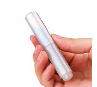 KLVN Stylo-plume semi-transparent Pearl Series - Écriture exquise - Mini stylo de poche portable de voyage - Cadeau pour amis (Blanc-F)