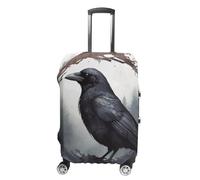 KLWQR Black Crow Housse de protection élastique pour valises de 48,3 à 81,3 cm, Style :, XL