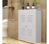 KLWQR Cache Radiateur Blanc Moderne pour la Maison Meuble Radiateur de Tablette avec Panneau D'accès pour Collecteurs de Chauffage et Étagère Supérieure(70x70x15 cm/28x28x6 in)