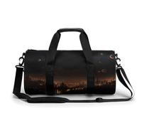 KLWQR City in The Dark Sac de sport pour homme et femme avec compartiment à chaussures, poche humide, 45 cm/22,9 cm/22,9 cm, style, 45 cm/22,9 cm/22,9 cm, Style :, 17.7in/9in/9in