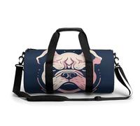KLWQR Dog Head Sac de sport pour homme et femme avec compartiment à chaussures, poche humide, 45 cm/22,9 cm/22,9 cm, style 44, style 44, 45 cm/22,9 cm/22,9 cm, Style 44, 17.7in/9in/9in