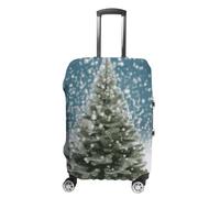 KLWQR Housse de protection élastique pour valises de voyage avec motif sapin de Noël et sapin de Noël de 48,3 à 81,3 cm, Style :, L