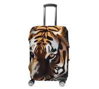 KLWQR Housse de protection élastique pour valises de voyage avec motif tigre sauvage de 48,3 à 81,3 cm, Style :, M