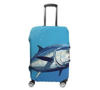 KLWQR Housse de protection pour valises de voyage colorées - Résistante à la poussière - Élastique - Convient aux bagages de 48 à 81 cm, Style :, S
