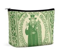 KLWQR Irish Blessing Trousse de maquillage pour la Saint-Patrick - Étanche - Avec fermeture éclair - Pour femme - Style - Taille unique, Style :, Taille unique