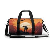 KLWQR Lend A Helping Hand Sac de sport pour homme et femme avec compartiment à chaussures, poche humide, 45 cm/22,9 cm/22,9 cm, style, 45 cm/22,9 cm/22,9 cm, Style :, 17.7in/9in/9in