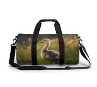 KLWQR Little Duck in The Field Sac de sport pour homme et femme avec compartiment à chaussures, poche pour mouillé, 45 cm/22,9 cm/22,9 cm, style 19, style 19, 45 cm/22,9 cm/22,9 cm, Style 19,