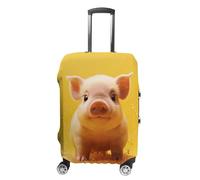 KLWQR Piggy Is Jumping Housse de protection élastique pour valise de voyage anti-poussière pour bagages de 48,3 à 81,3 cm, Style :, XL